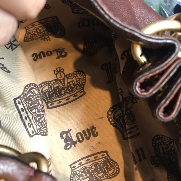 Juicy Couture vintage leather hobo boho ❤️ - Picture 8 of 15